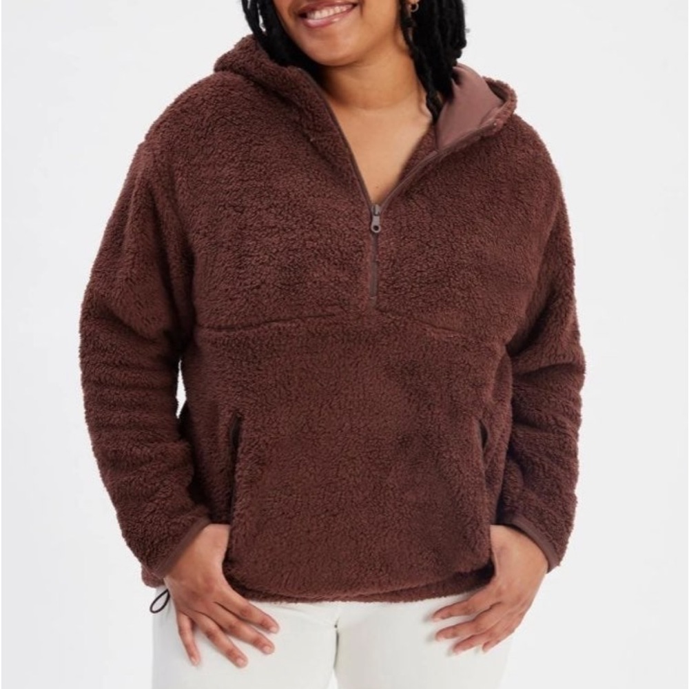 NWT RAISIN Recycled Fleece Hoodie